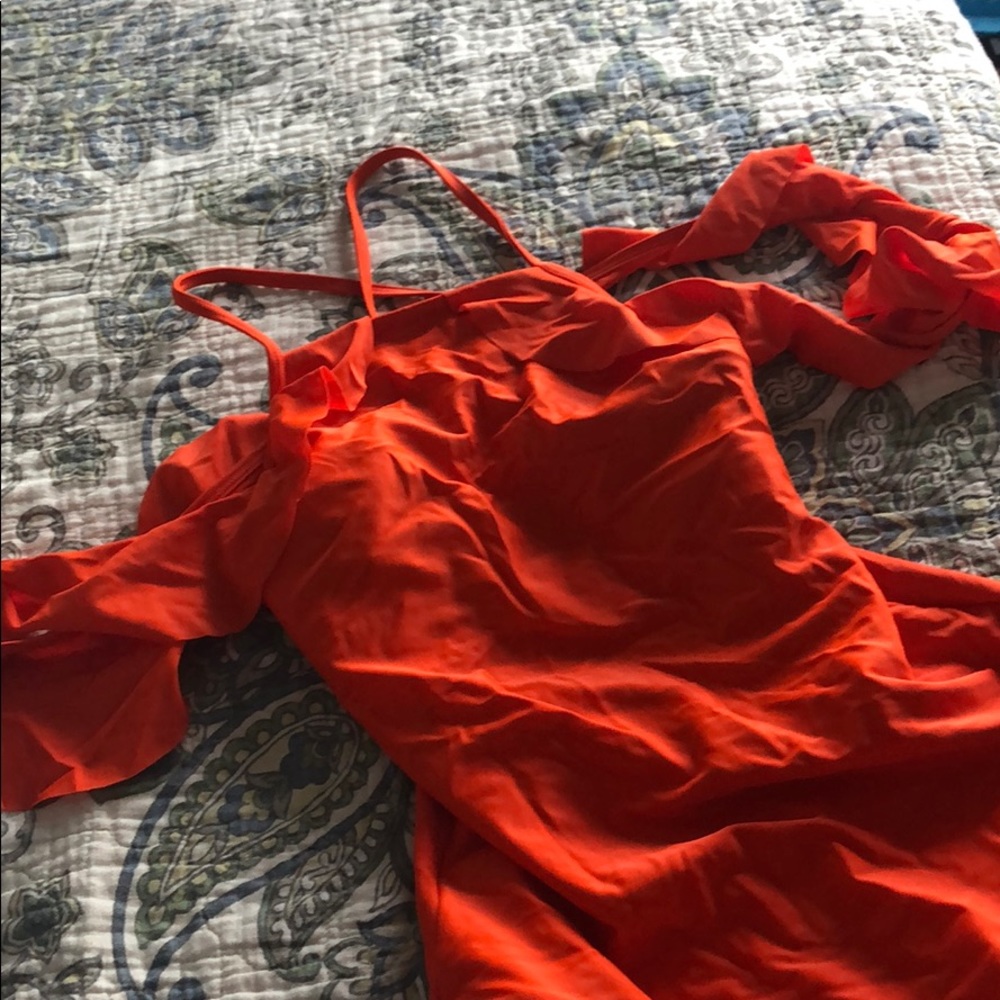 Orange one piece